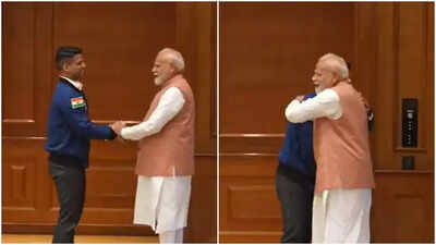  PM meets India’s first ISS astronaut Shubhanshu Shukla; receives mission patch, Earth photos
