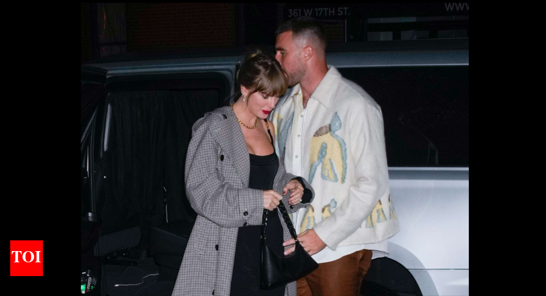 "He let her bejeweled": Travis Kelce steps aside to show off Taylor Swift in a new moment that has fans swooning