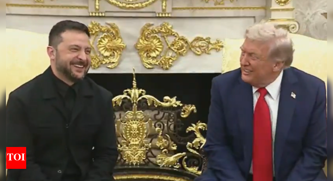 Ukrainian President Volodymyr Zelenskyy gets dressing down before White House meeting, virtually told to surrender