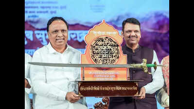 Sword of Raghuji Bhonsle arrives in Mumbai and will be on display till Aug 25