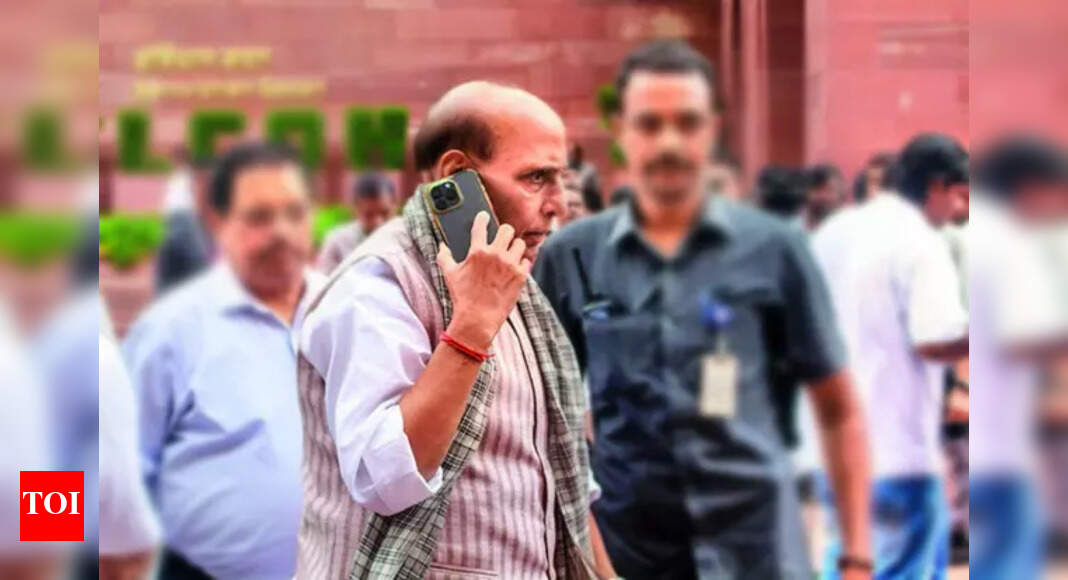 Rajnath reaches out to DMK, TMC, BJD for consensus on VP nominee