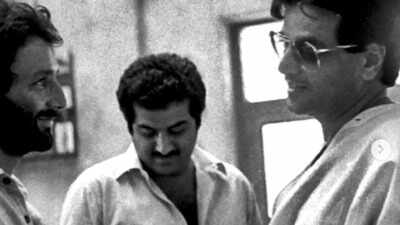 ​Boney Kapoor shares rare 'Mr India throwback' pictures; fans get nostalgic as Janhvi Kapoor says, ‘Looking good, Papa’