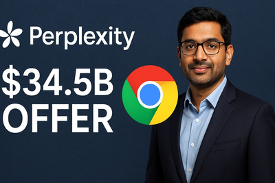 ¿Perplexity a la Carga? Aravind Srinivas Hace una Ofensiva de $34.5 Mil Millones para Comprar Google Chrome