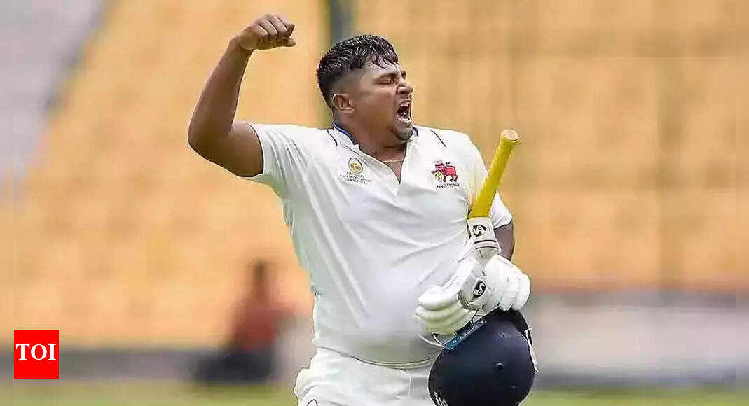 Run-hungry Sarfaraz Khan affords reminder of Check availability | Cricket Information – Occasions of India