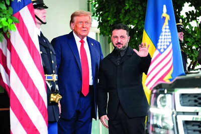 Zelensky swaps combat fatigues for fashion diplomacy at the White House
