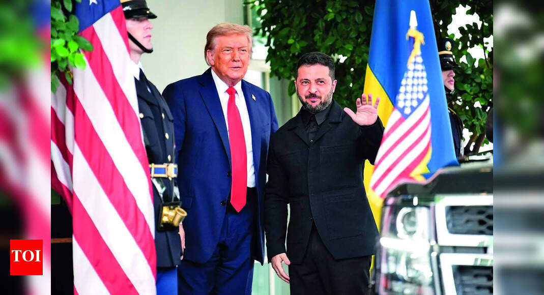 Zelensky swaps combat fatigues for fashion diplomacy at the White House