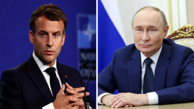  Macron warns allies against trusting Putin; calls him 'predator' at Europe's doorstep