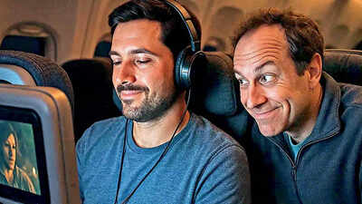  How do you pick your in-ﬂight movie?