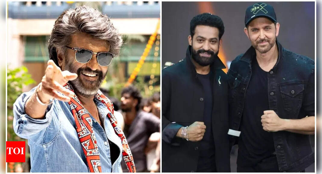 'Coolie' vs 'War 2' box office collection till now: Rajinikanth starrer crosses Rs 200 crore mark, while Hrithik Roshan and Jr NTR's film is yet to reach Rs 190 crore