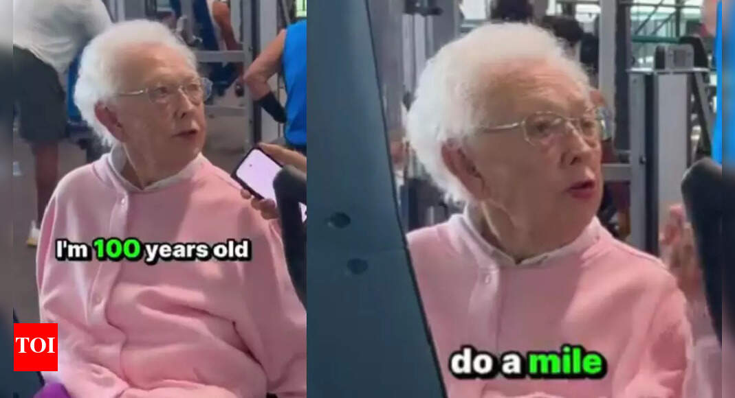 100-year-old woman walks 4 miles daily to stay fit revealing her secret to longevity and healthy ageing