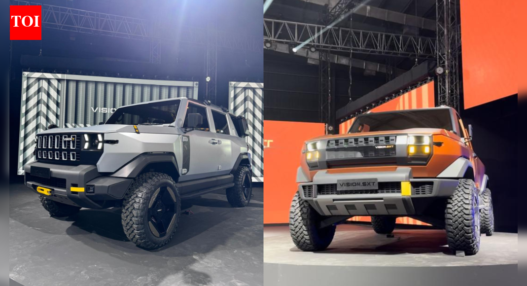 Mahindra Vision T, Vision SXT in images: Future Thar's design, launch ...