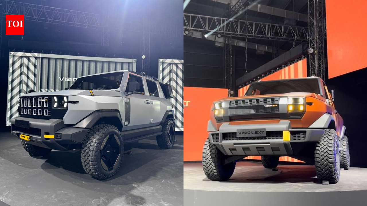 Mahindra Vision T, Vision SXT in images: Future Thar's design, launch ...