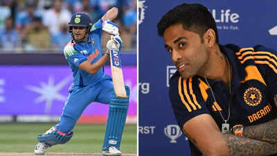  Shubman Gill is breathing down Suryakumar Yadav's neck
