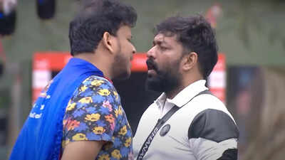  Shanavas and Akbar clash in heated argument; Physical altercation raises tensions in the house