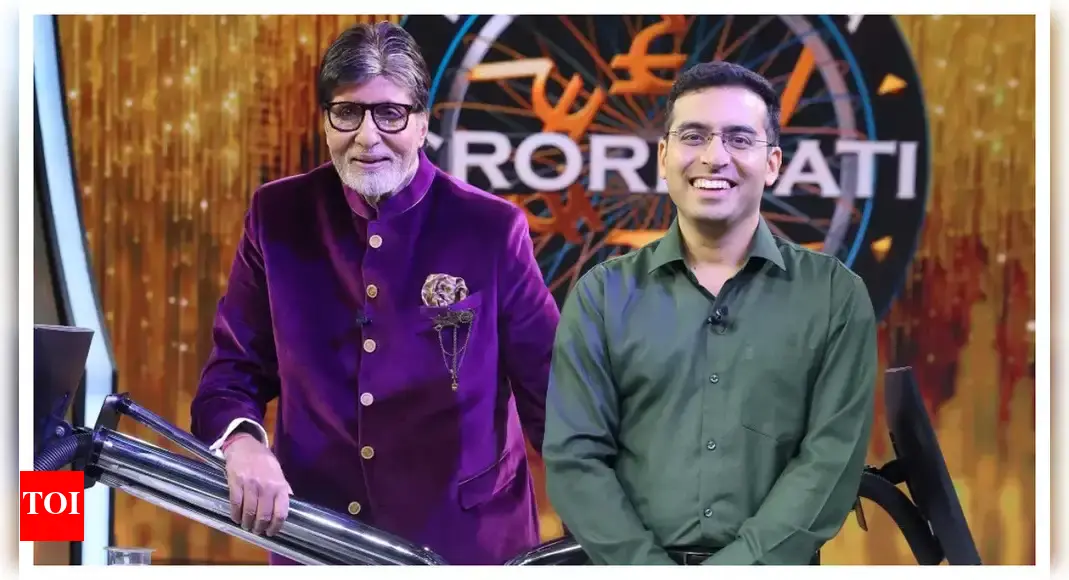 Kaun Banega Crorepati 17's first crorepati Aditya Kumar on his winning moment: Being praised by Amitabh Bachchan is as big as winning Rs 1 crore