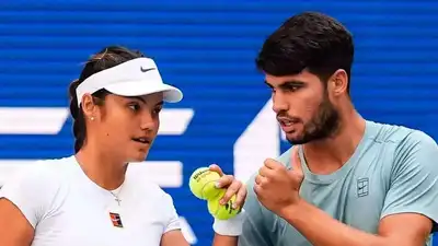  Emma Raducanu and Carlos Alcaraz surprise fans with US Open mixed doubles debut and stir romance rumors