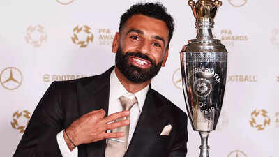 Salah makes history with third PFA player of the year award