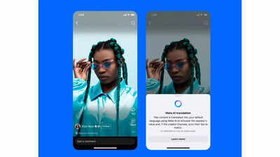 Facebook-parent Meta unveils AI voice translations for Reels, starting with English and Spanish