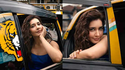 Raashii Khanna’s Mumbai taxi look is so aesthetic