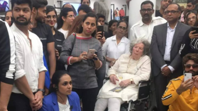Simone Tata critical at 95: Noel Tata’s mother, who built brands like Lakmé and Trent, airlifted from Dubai; battles Parkinson’s at Mumbai's Breach Candy hospital