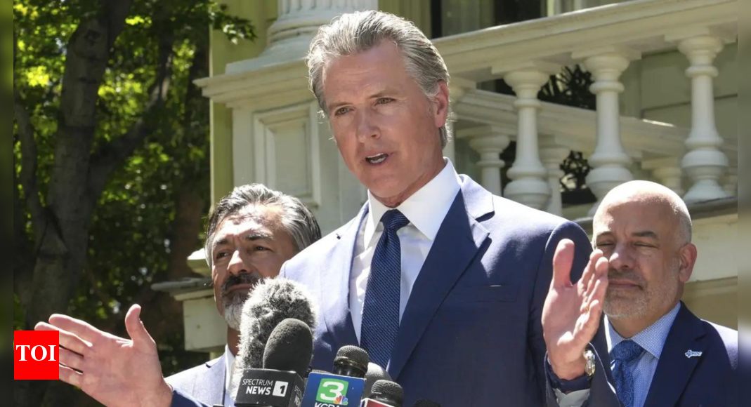 Redistricting row: California Republicans sue to block Newsom’s plan