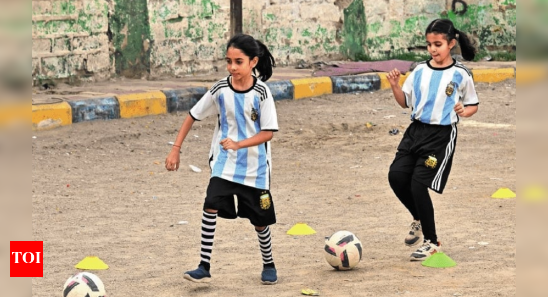 Boys out, girls in: How Muslim girls in Hyderabad kicked down barriers with football
