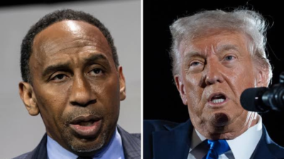  Stephen A. Smith defends Donald Trump and points to Joe Biden Obama and Bill Clinton for Russia Ukraine conflict
