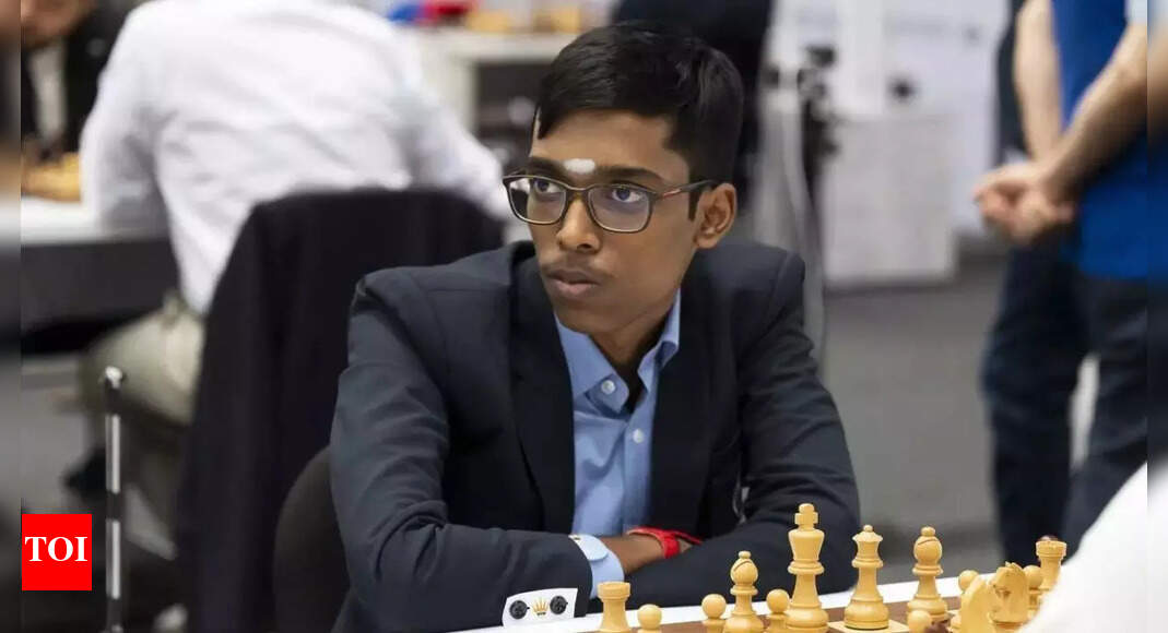Historic! R Praggnanandhaa becomes new World No. 3 after beating D Gukesh at Sinquefield Cup chess tournament