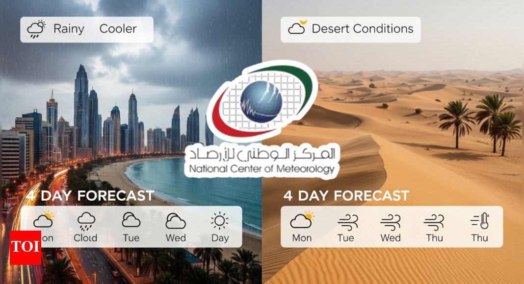 UAE weather forecast: 4 days of mixed weather ahead, what residents need to know