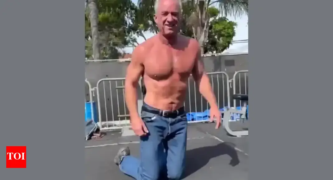 RFK Jr explains why he wears jeans during workout and the internet can't agree