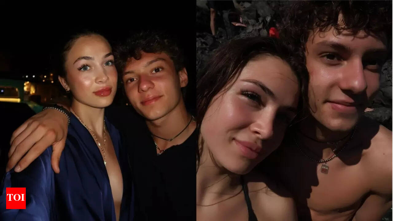 Kimi Antonelli finally shares mushy vacation pics with girlfriend Eliska  Babickova ahead of Dutch Grand Prix | Formula One News - Times of India