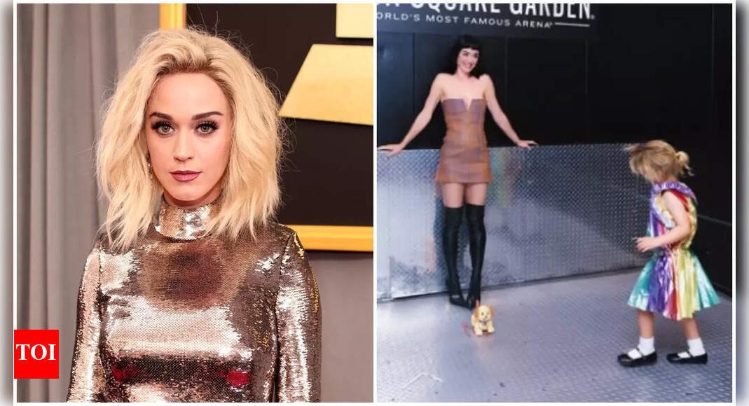 Katy Perry spends quality time with daughter backstage during her Lifetimes Tour