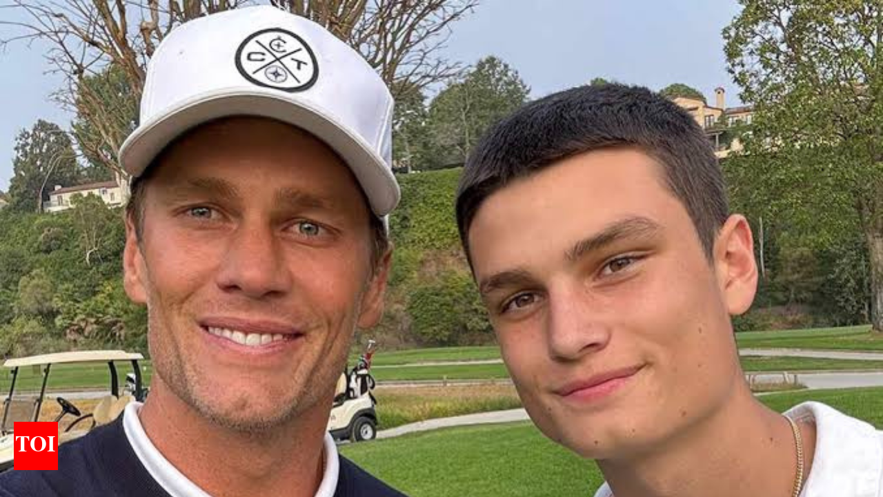 Tom Brady golf photo with son Jack takes internet by surprise as teen  outgrows his famous dad | NFL News - Times of India