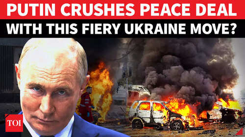 Russia Rains Missiles & Drones On Ukraine; Cities Burn As Trump&rsquo;s Peace Push Falters