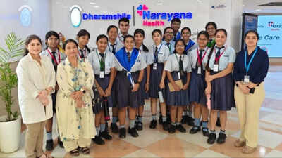 Students get hands-on medical exposure at Dharamshila Narayana Hospital