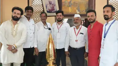 22-kg gold 'Kalash' installed at Pune's Sant Dnyaneshwar Temple