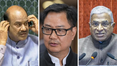 'Planned disruption': Om Birla, Harivansh and Rijiju blame opposition for washout; Lok Sabha works 37 hours, Rajya Sabha just 41 hours