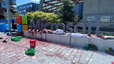 18 arrested at Microsoft employee protest over company's Israel contracts: Read statement from Police