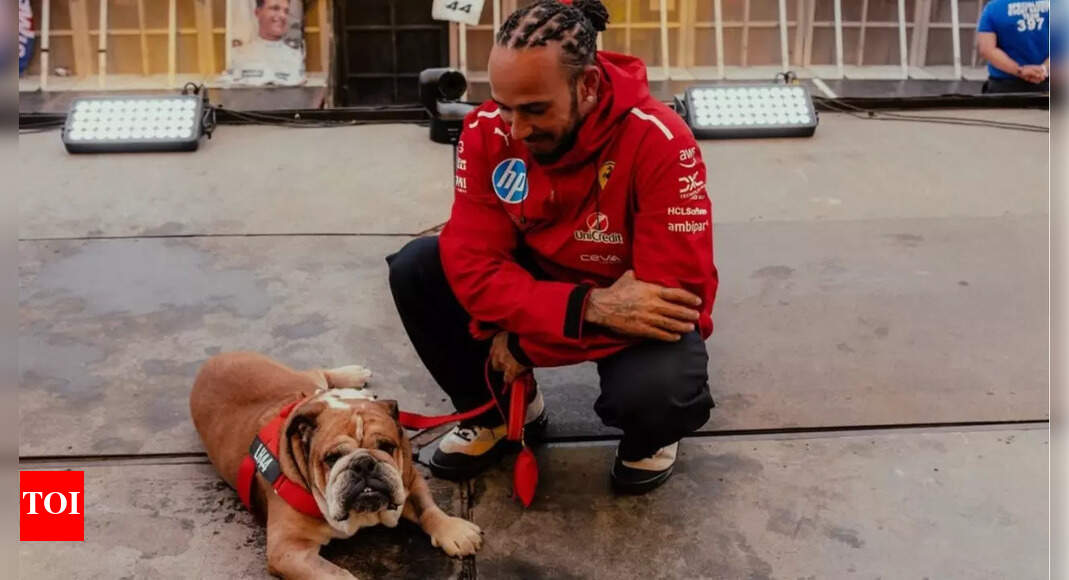 Lewis Hamilton’s fans can’t keep calm as his dog Roscoe graces magazine cover, F1 star reveals “He likes fancy sneakers”