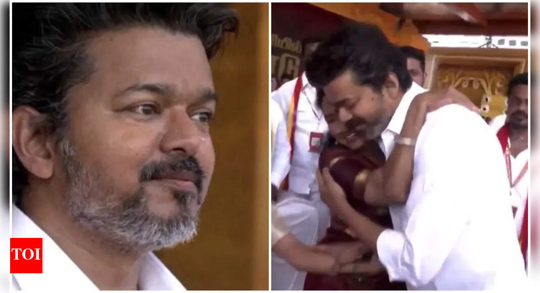 Vijay almost breaks down as fans shower love at Madurai event