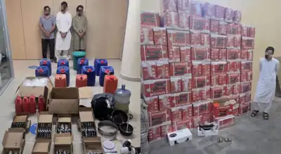  377kg of crystal meth found hidden in oil cans, three asian nationals arrested in Abu Dhabi