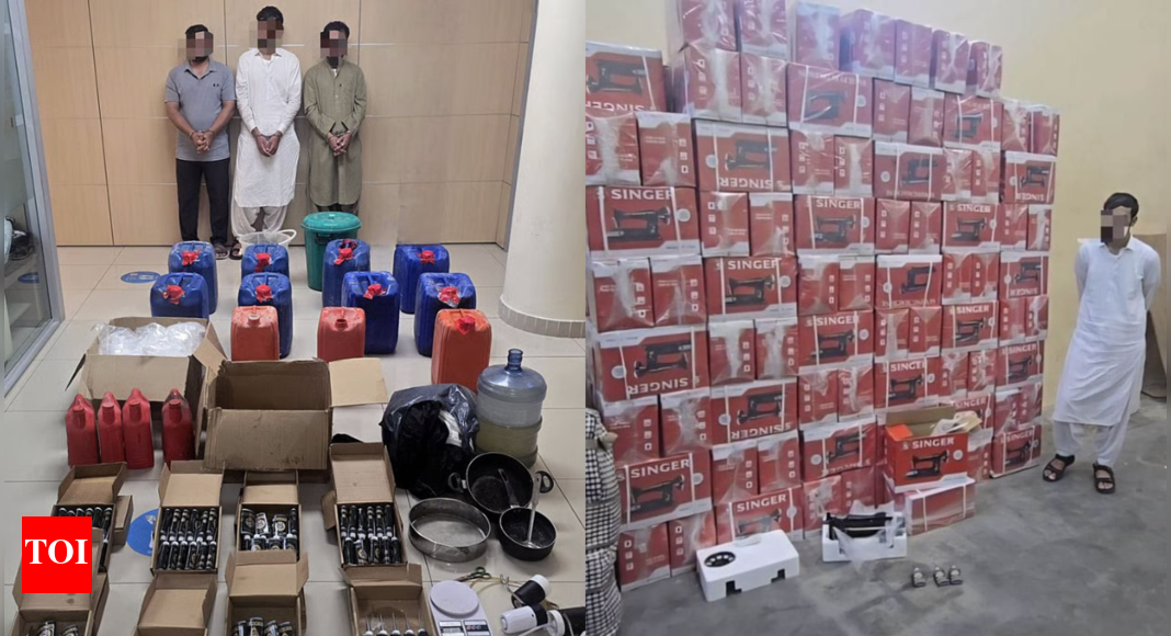 UAE: 377kg of crystal meth found hidden in oil cans, three asian nationals arrested in Abu Dhabi
