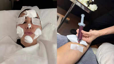 Kim Kardashian takes her love for bizarre beauty treatments to Korea