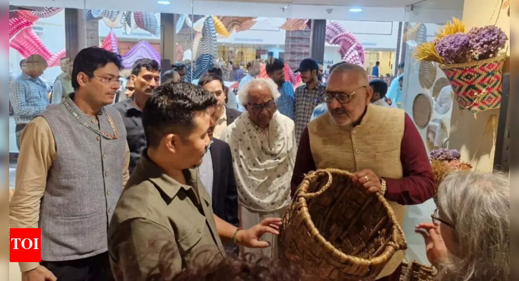 Push for handicrafts: Textiles minister Giriraj Singh inaugurates retail hub in Delhi; ‘The Kunj’ envisaged as a model for initiatives nationwide