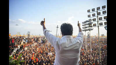 Vijay’s TVK rally in Madurai draws massive crowd; positions party as alternative to DMK