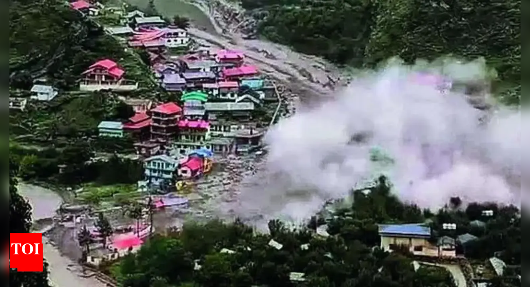 Dharali flash flood: ISRO satellite images show over 130 buildings damaged