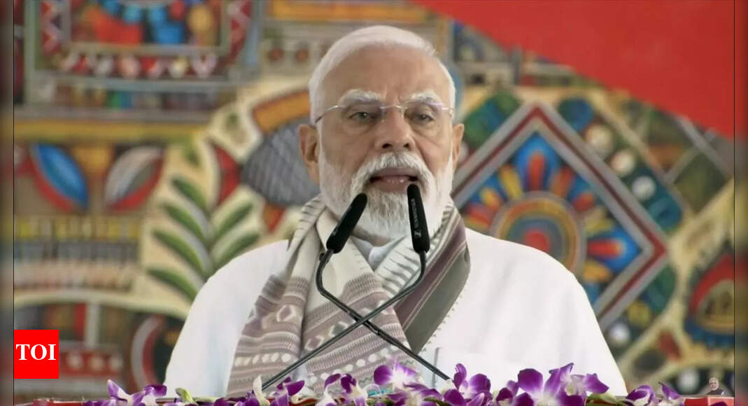 ‘We saw how files were being signed from jail …’: PM Modi on bill to sack jailed PM, CMs; jibe at opposition | India News – Times of India