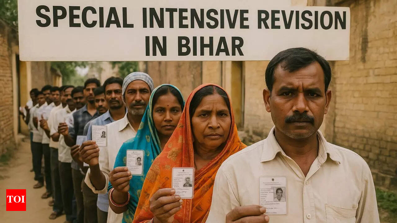 Accept Aadhaar or any 11 docs': SC says Bihar SIR exercise should be voter friendly; expresses surprise over political parties' 'inaction' | India News - The Times of India