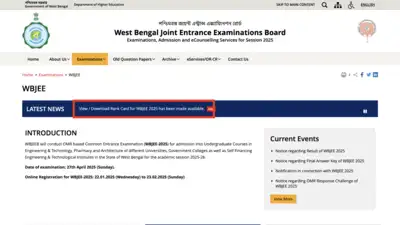 WBJEE Result 2025 declared at wbjeeb.nic.in: Check direct link to download scorecard, final answer key here