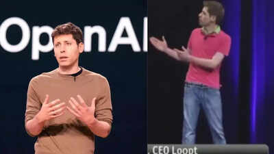 19-year-old Sam Altman presenting his first startup Loopt in a neon polo after leaving Stanford goes viral | Watch the rare footage